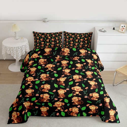 Monkey animals mokey comforter - animals,