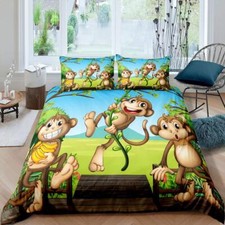 Naughty Monkey Kids Quilt