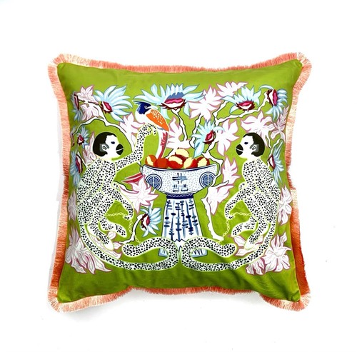 Decorative pillow monkey - decorative,