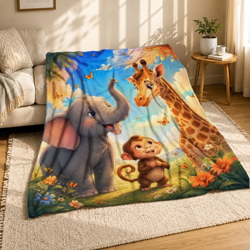 Elephant giraffe monkey - giraffe,