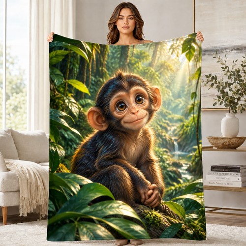 Curious monkey tropical - monkey,
