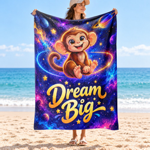 Dream big cosmic monkey - dream,