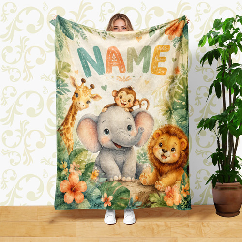 Elephant giraffe monkey lion - elephant,