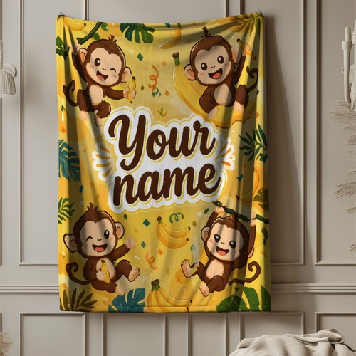 Monkey with your name - monkey,