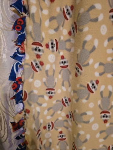 Handmade fleece blanket - handmade,