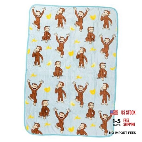 Curious george monkey - george, banana