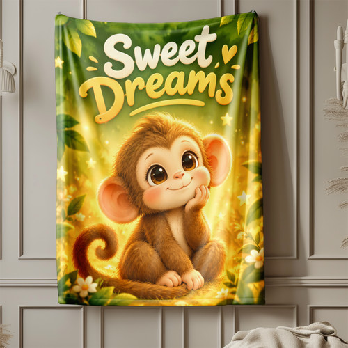 Sweet dreams baby monkey coral - sweet,