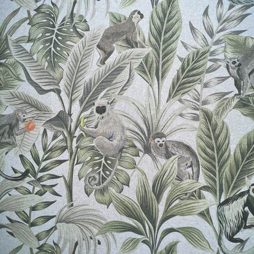 Tropical monkey cotton rich - tropical,