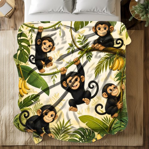 Jungle monkeys and - monkeys, bananas