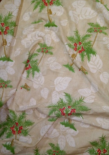Tropical monkey fitted queen - monkey,