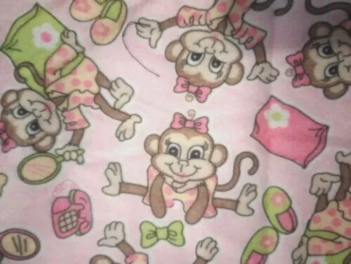 Monkey jungle girl - jungle, fabric