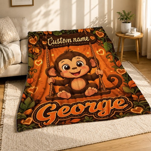 George monkey swing - swing, coral