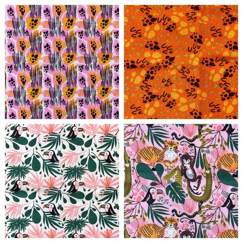 Jungle patterns cotton - jungle,