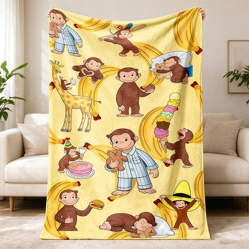 Cute monkey banana - cute,