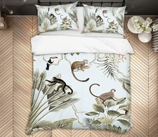 3D Animal Monkey KER684 Bed