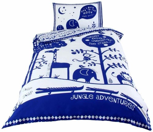 Single bed jungle adventures - bed,