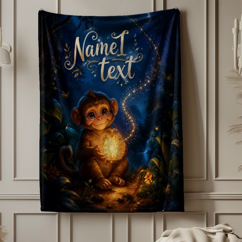Personalized baby monkey - baby,
