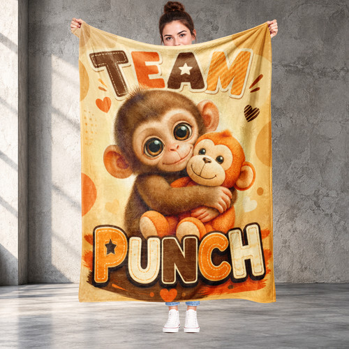 Monkey holding plush - plush, hearts
