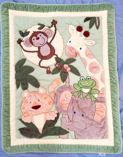 Crib bedding animals - 2,
