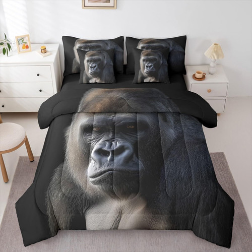 Monkey queen comforter set - queen,