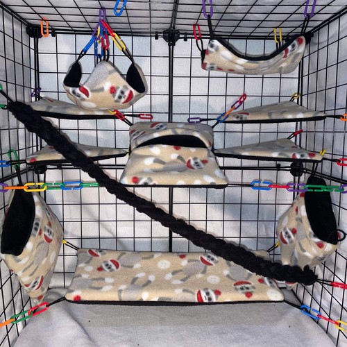 11pc sugar glider fleece - 11pc,